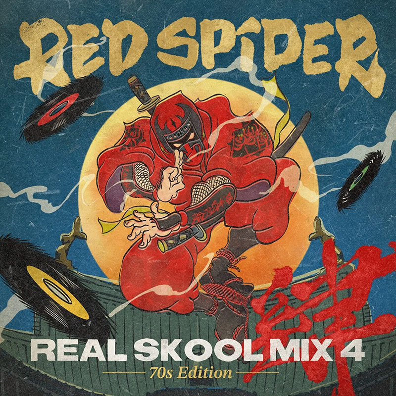【CD】REAL SKOOL MIX 4 -70s Edition- -RED SPIDER-