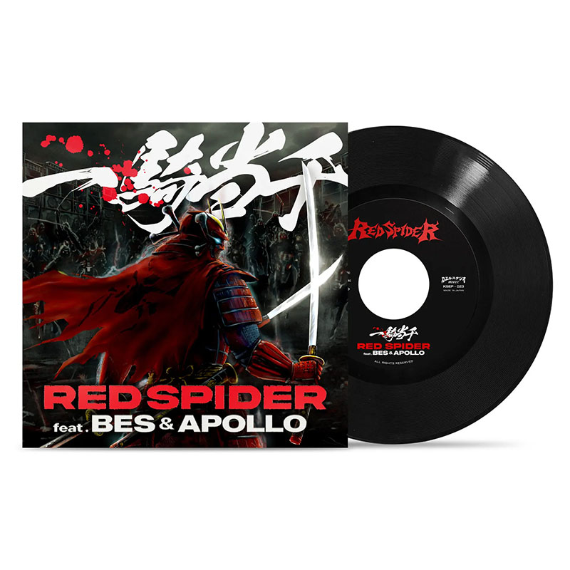 【7inch】一騎当千 feat.BES、APOLLO -RED SPIDER-