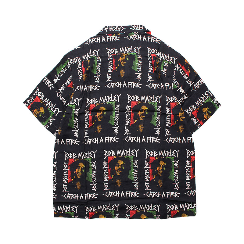 CATCH A FIRE ALOHA SHIRT