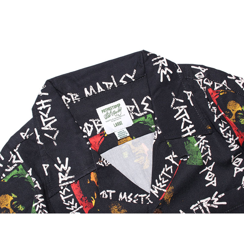 CATCH A FIRE ALOHA SHIRT