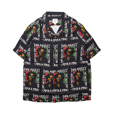 CATCH A FIRE ALOHA SHIRT
