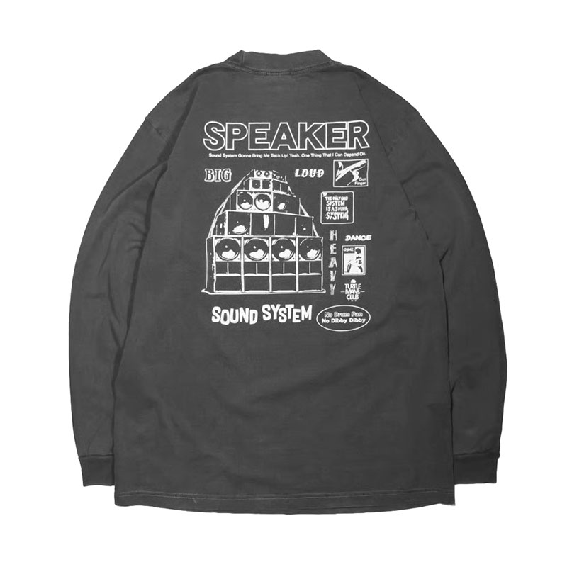 SPEAKER Garment Dye 7.5oz L/S T-SHIRT