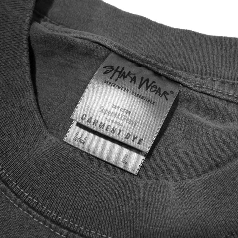 SPEAKER Garment Dye 7.5oz L/S T-SHIRT