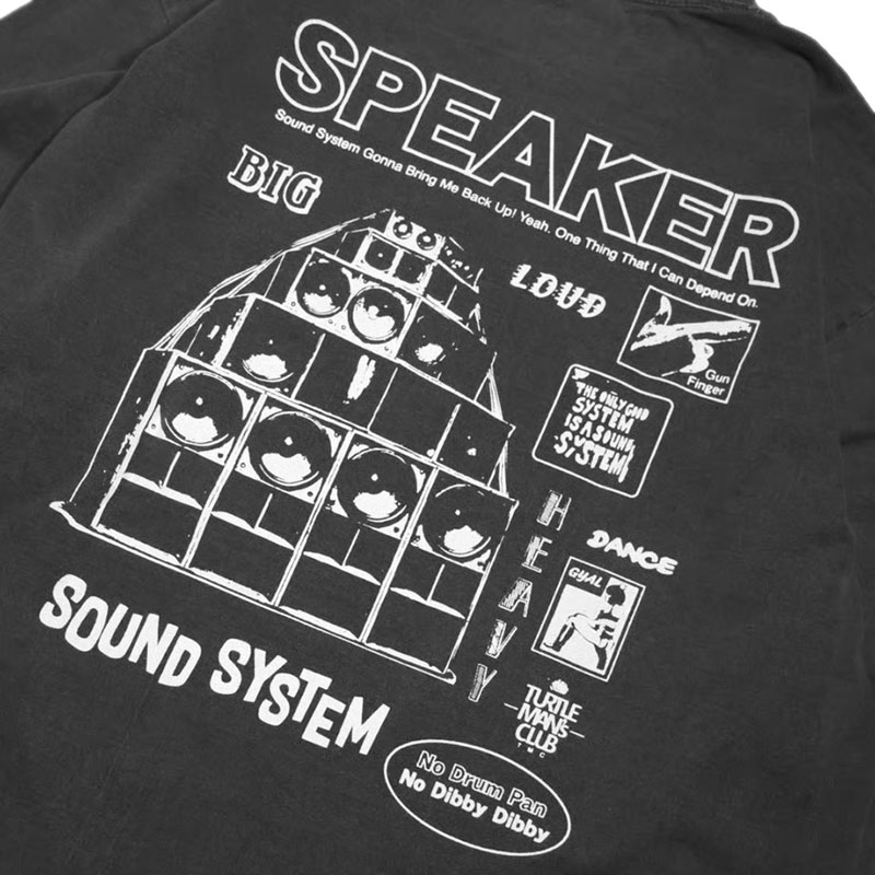 SPEAKER Garment Dye 7.5oz L/S T-SHIRT