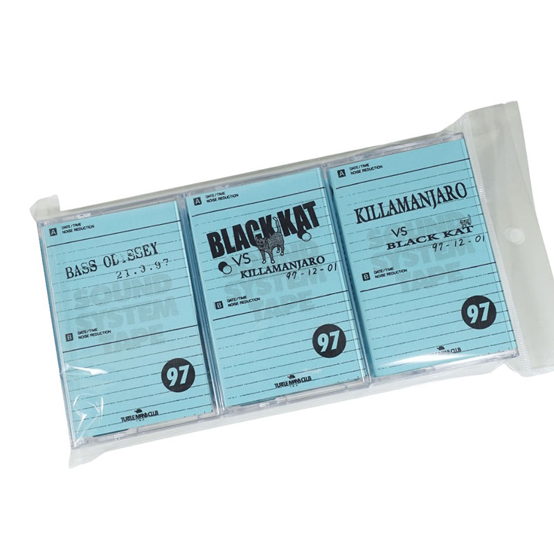 【TAPE】SOUND SYSTEM TAPE 90min×3 《1997 Sound Clash edition》 -TURTLE MAN's CLUB-