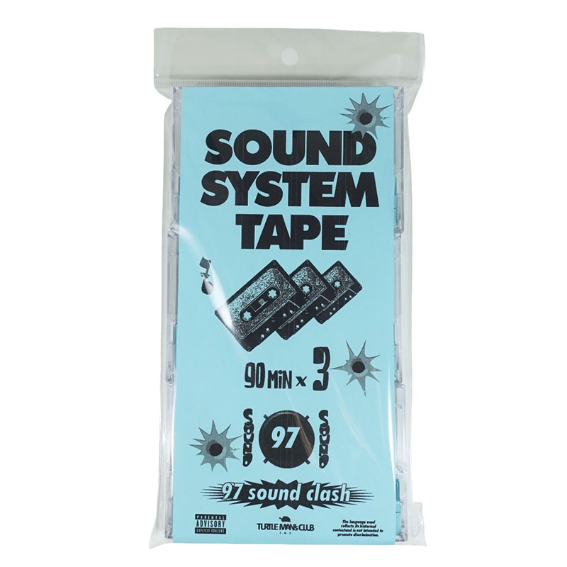 【TAPE】SOUND SYSTEM TAPE 90min×3 《1997 Sound Clash edition》 -TURTLE MAN's CLUB-