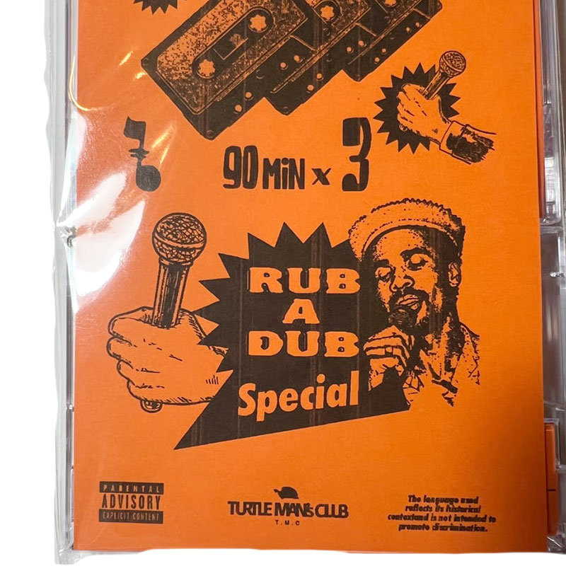 【TAPE】SOUND SYSTEM TAPE 90min×3《RUB A DUB Special》 -TURTLE MAN's CLUB-
