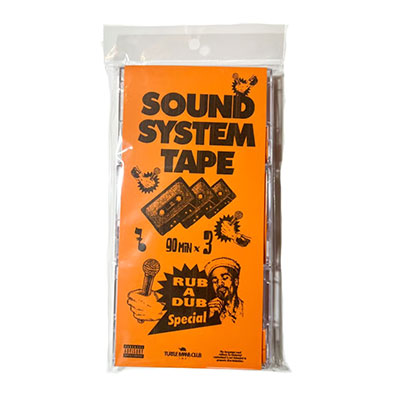 【TAPE】SOUND SYSTEM TAPE 90min×3《RUB A DUB Special》 -TURTLE MAN's CLUB-