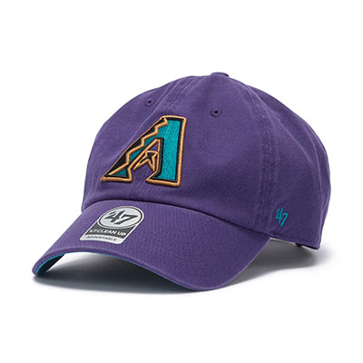 DIAMONDBACKS COOPERSTOWN CLEAN UP -PURPLE-