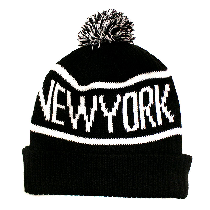 YANKEES CALGARY '47 CUFF KNIT -BLACK-