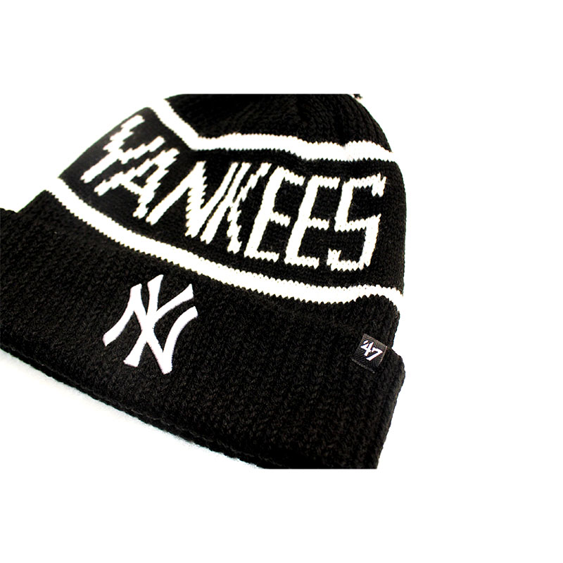 YANKEES CALGARY '47 CUFF KNIT -BLACK-