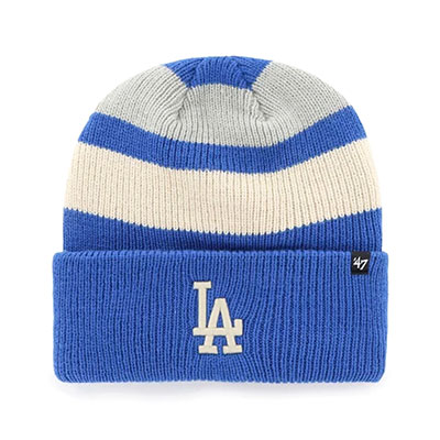 DODGERS CLUBHOUSE JENNINGS '47 CUFF KNIT -BLUE-