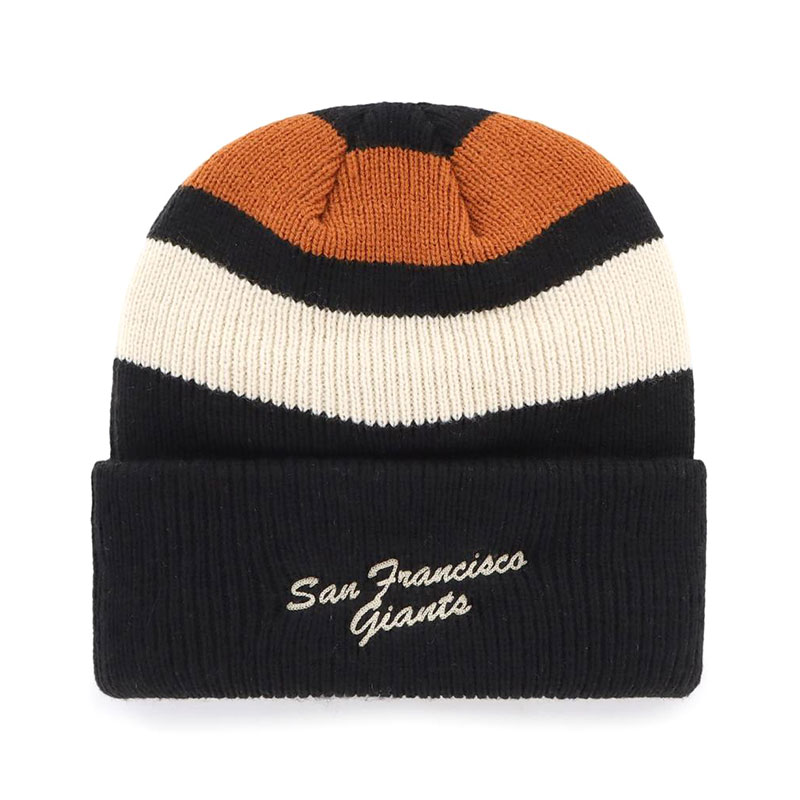 GIANTS CLUBHOUSE JENNINGS '47 CUFF KNIT -BLACK-