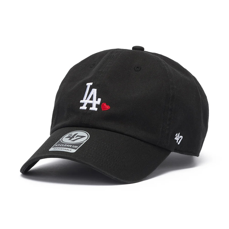 DODGERS MINI HEART CLEAN UP -BLACK-