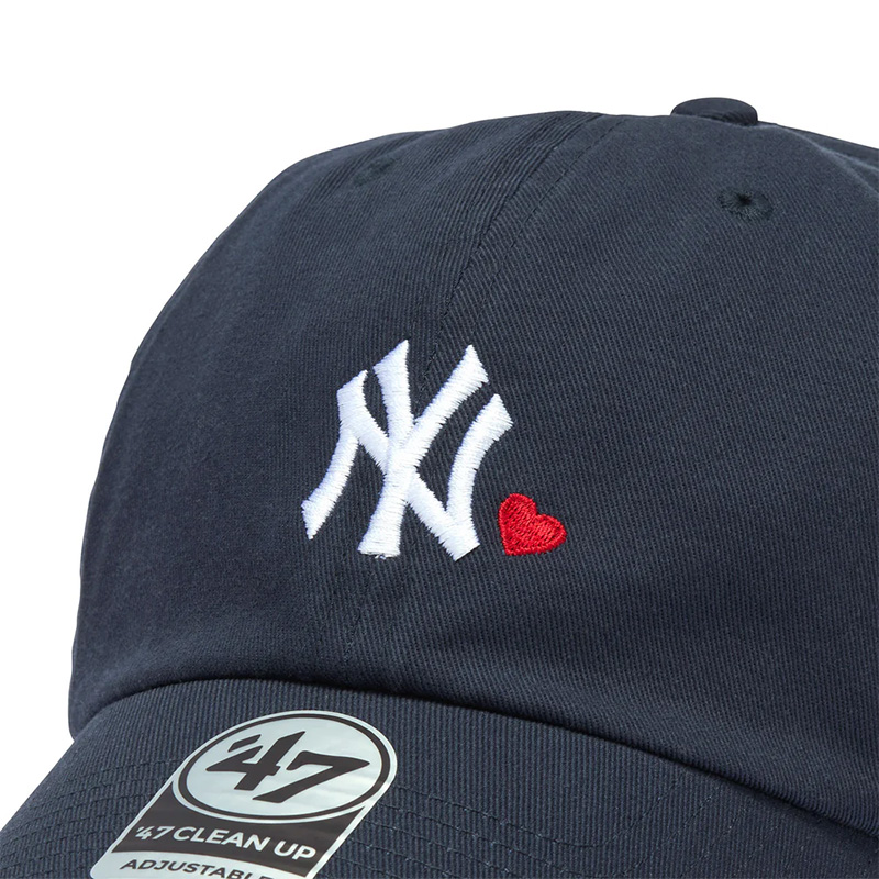 YANKEES MINI HEART CLEAN UP -NAVY-