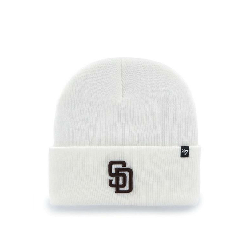 PADRES HAYMAKER '47 CUFF KNIT -WHITE-