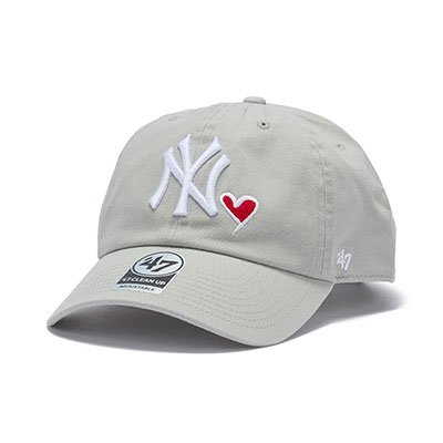 YANKEES ICON CLEAN UP -GREY-