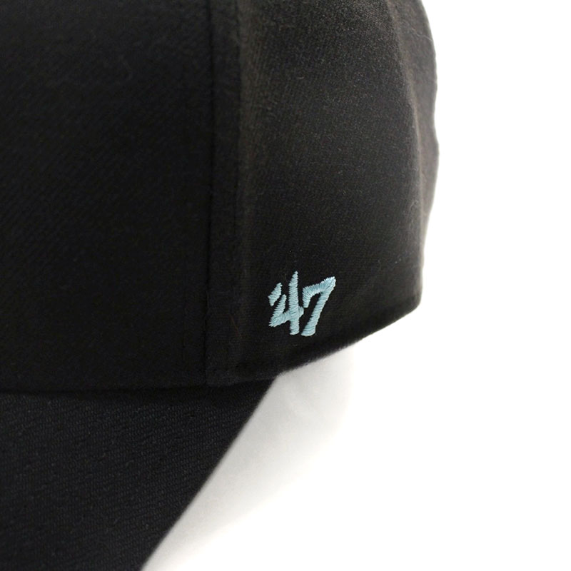 DODGERS SNAPBACK '47 MVP -Black×Light Blue-