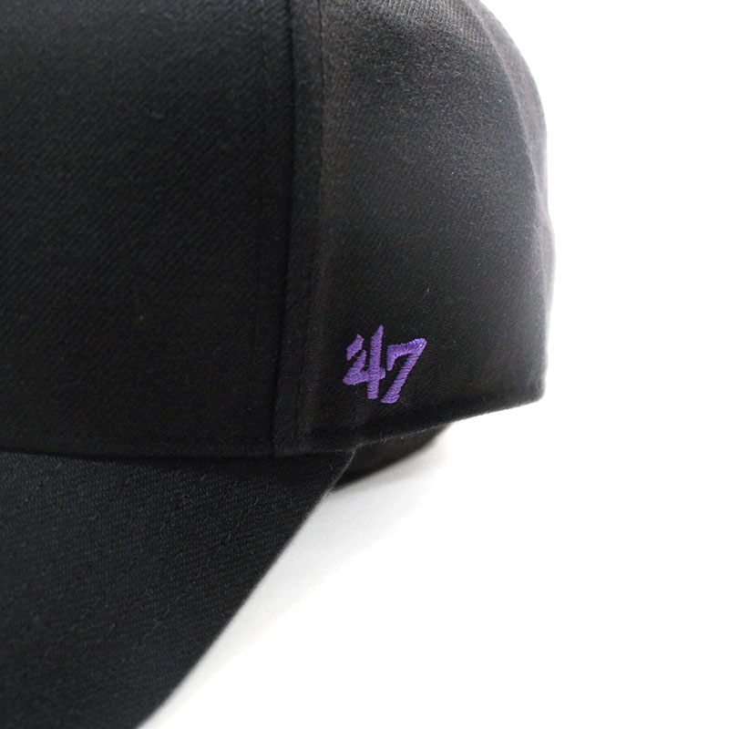 DODGERS SNAPBACK '47 MVP -Black×Purple Logo-