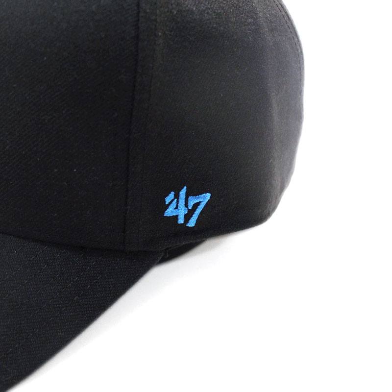 YANKEES SNAPBACK '47 MVP -Black×Neon Blue Logo-