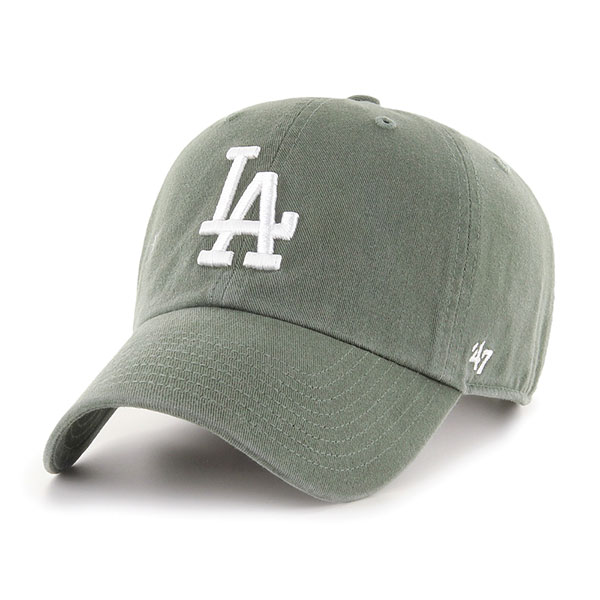 Dodgers'47 CLEAN UP -Moss x White Logo-