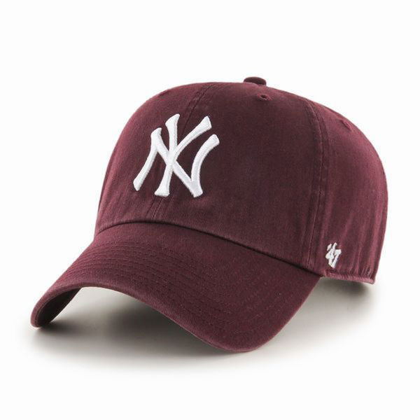 Yankees ’47 CLEAN UP Dark Maroon