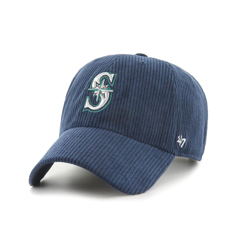 MARINERS THICK CORDUROY '47 CLEAN UP -NAVY-