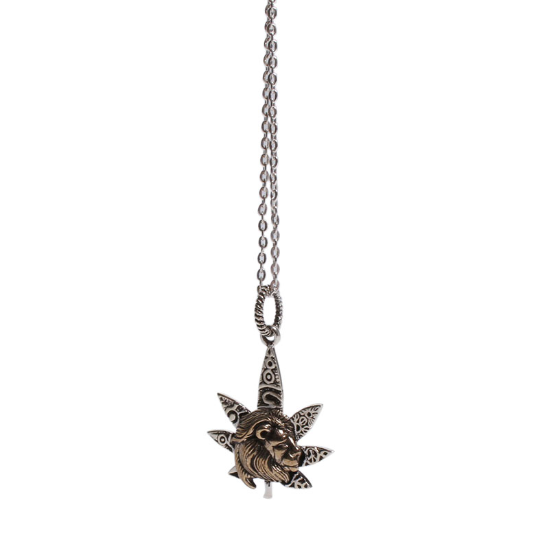 LION GANJA NECKLACE