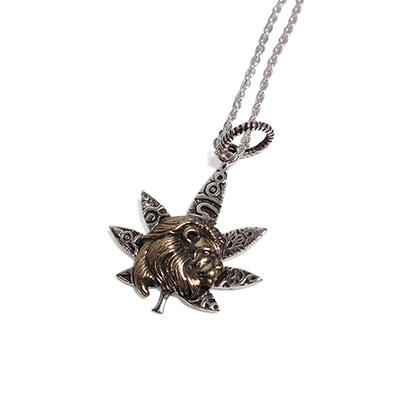 LION GANJA NECKLACE