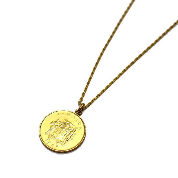 PAYBACK(ペイバック)/ JAMAICA 10C GOLD COIN NECKLACE