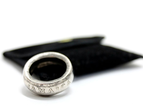 PAYBACK(ペイバック)/ JAMAICAN COIN TOP JAMICA COIN RING -25 CENT-