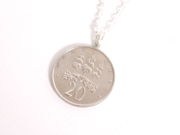 PAYBACK(ペイバック)/ JAMAICAN COIN TOP 20 CENT COIN NECKLACE
