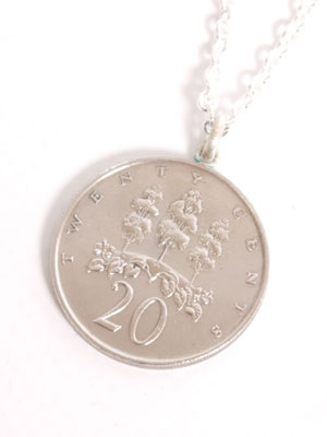 PAYBACK(ペイバック)/ JAMAICAN COIN TOP 20 CENT COIN NECKLACE