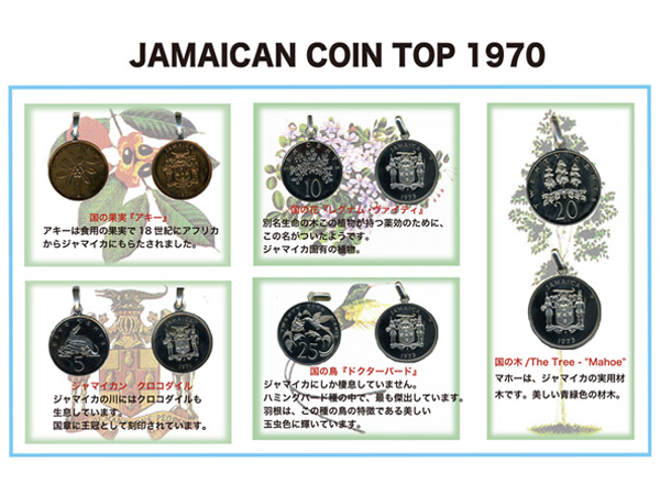 PAYBACK(ペイバック)/ JAMAICAN COIN TOP 5 CENT COIN NECKLACE