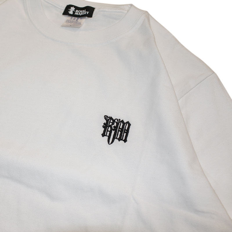 ROYAL MAJESTY（ロイヤルマジェスティー)/ OLD ENGLISH EMBROIDERY L/S TEE