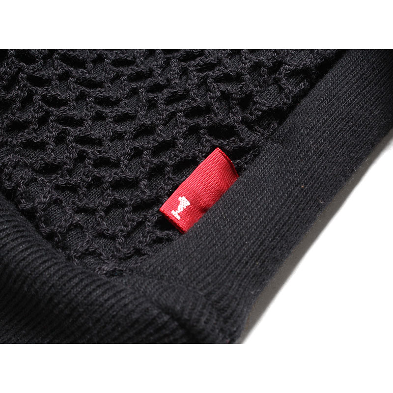 MARINA×SWEAT ZIP PARKA RASTA DIAG STRIPE